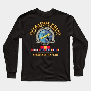 Operation Rhino - Afghanistan - USAF Combat Control w SVC Long Sleeve T-Shirt